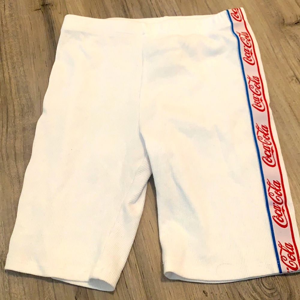 ribbed biker shorts